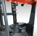 4000lbs mât rétractable debout électrique