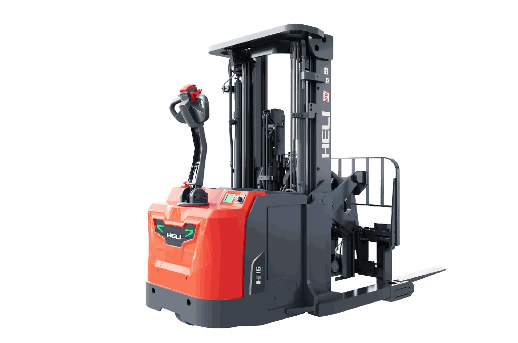 3500lbs  straddle reach stacker