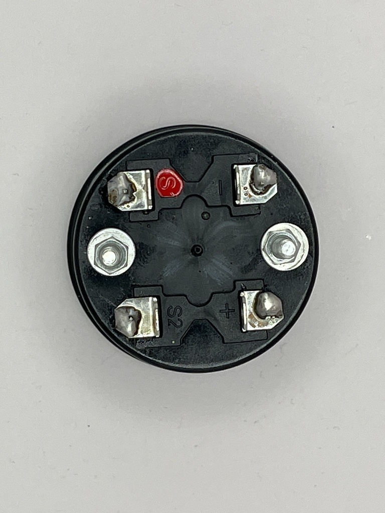 INDICATEUR DE BATTERIE AVEC POINT ROUGE