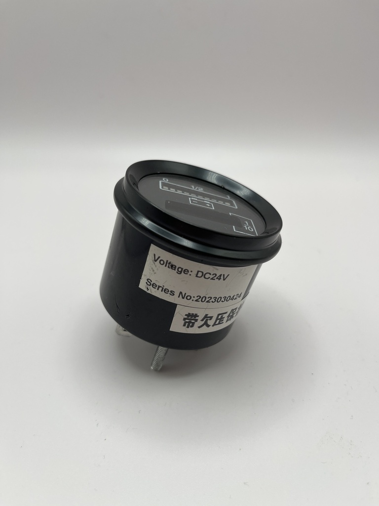 INDICATEUR DE BATTERIE AVEC POINT ROUGE