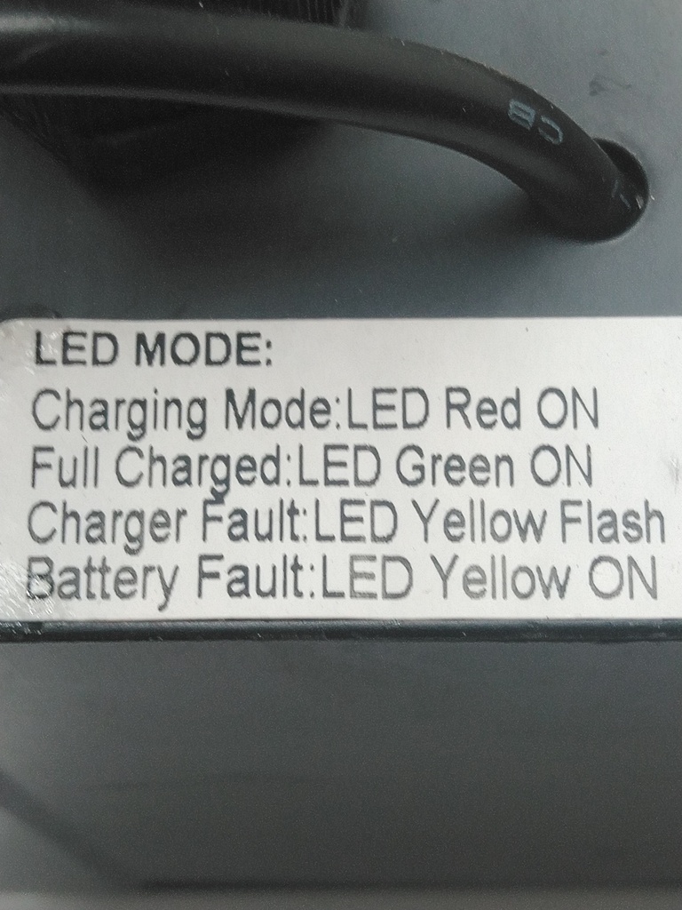 CHARGER 48 VOLT (INTERNAL)