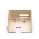COUVERCLE BLANC POUR LOQUET DE PORTE DROIT