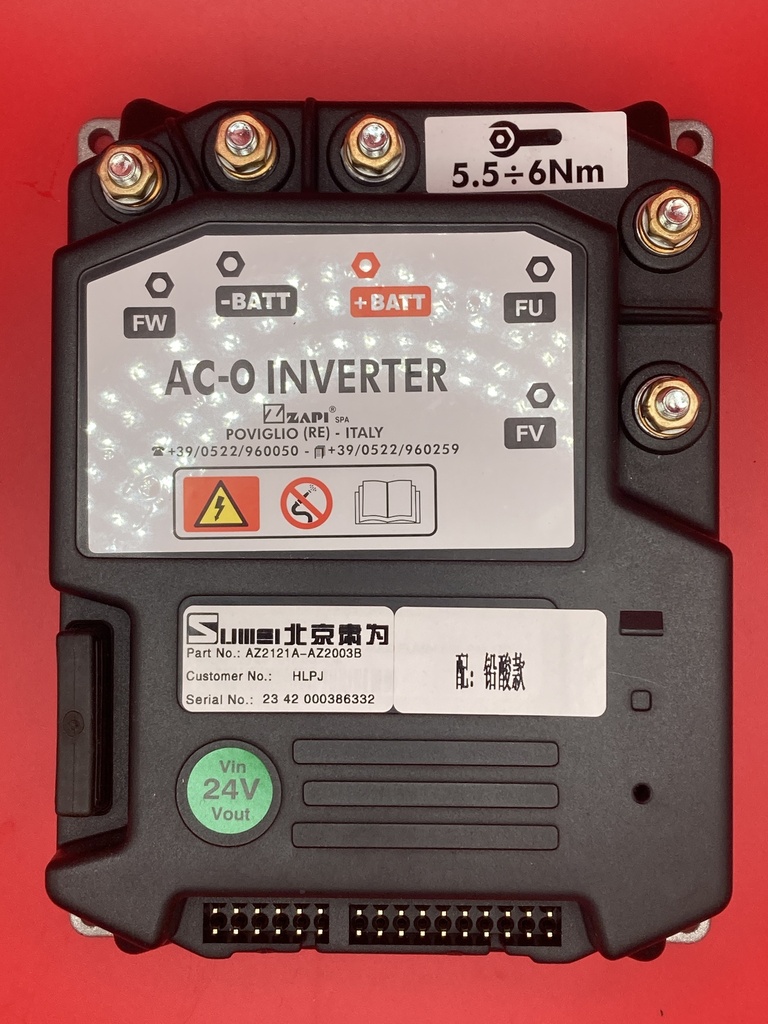 TRACTION CONTROLLER ZAPI AC-0