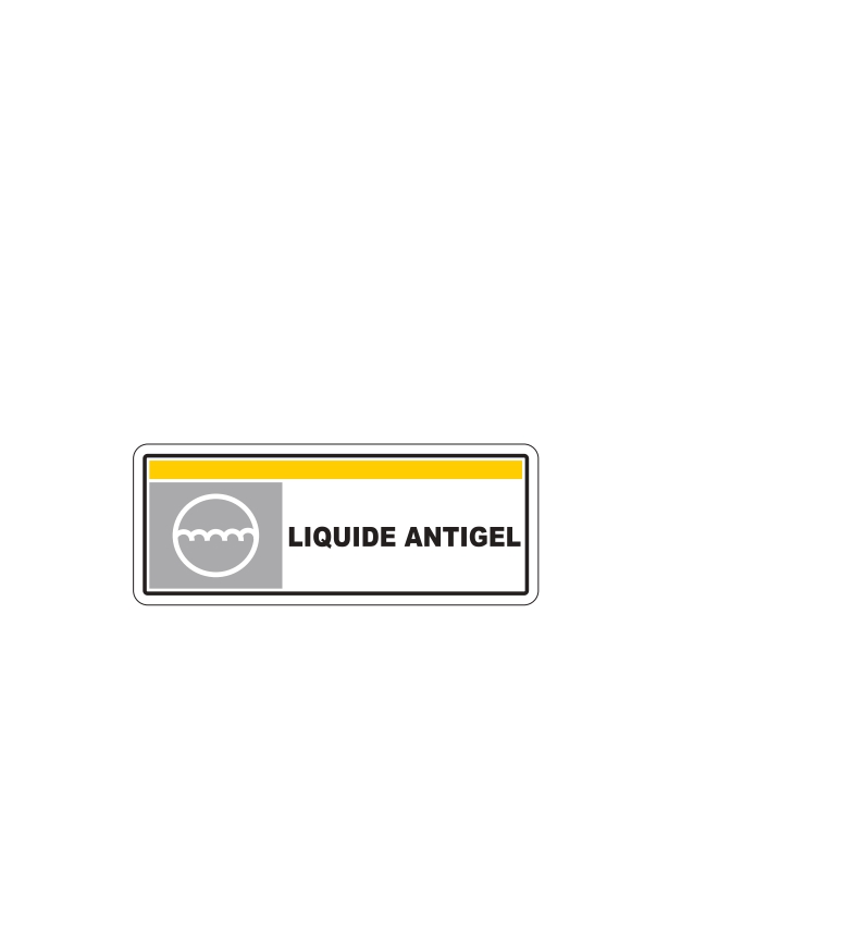 AUTOCOLLANT LIQUIDE ANTIGEL