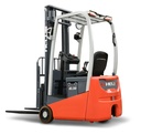 [CPD10SH-GA1-001] G 1650lbs sit-down 3 wheels electric (RWD) (3 stages Full free lift, ZSM3600 (141,7"), 3 valves, Single IHR - ZSM, Hang-on sideshifter (Cascade 55F), 36'", Standard, Open overhead guard, Rear blue spot, Not equipped, 24V/480AH)