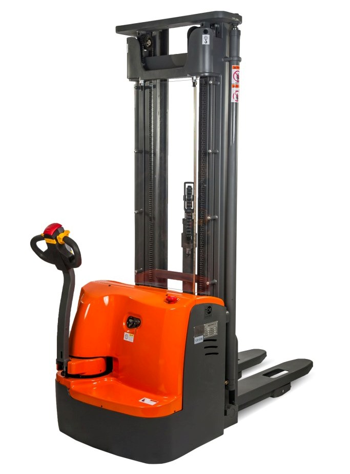 3300lbs forkover stacker with initial lift