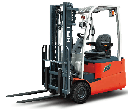 [CPD18SQ-GE2Li-005] G3 3500lbs sit-down 3 wheels electric (FWD) (3 stages Full free lift, ZSM4700 (185,0"), 3 valves, Single IHR - ZSM, Hang-on sideshifter (Cascade 55F), 42", Standard, Solid tires - Single drive, Open overhead guard, Not equipped, Rear blue spot, Not equipped, Not equipped, Not equipped, Not equipped, 80V/202AH, None)