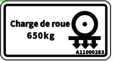 DECAL (FRENCH) WHEEL LOAD