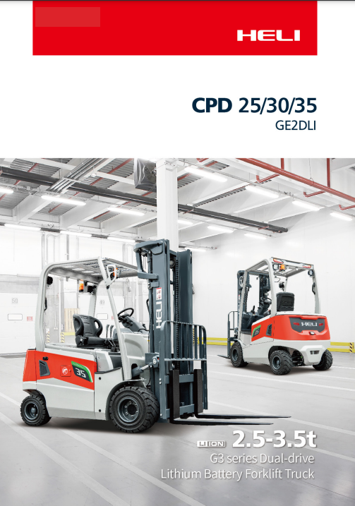 Brochure - G3 5000-7000 4 wheels pneumatic Lithium