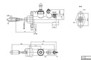 MASTER CYLINDER (FOR DRY BRAKES)